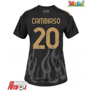 Juventus Andrea Cambiaso #20 Tercera Equipación Mujer 2026-27 Manga Corta